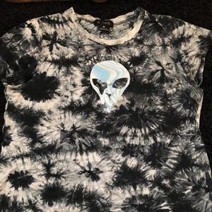 Alien pattern shirt